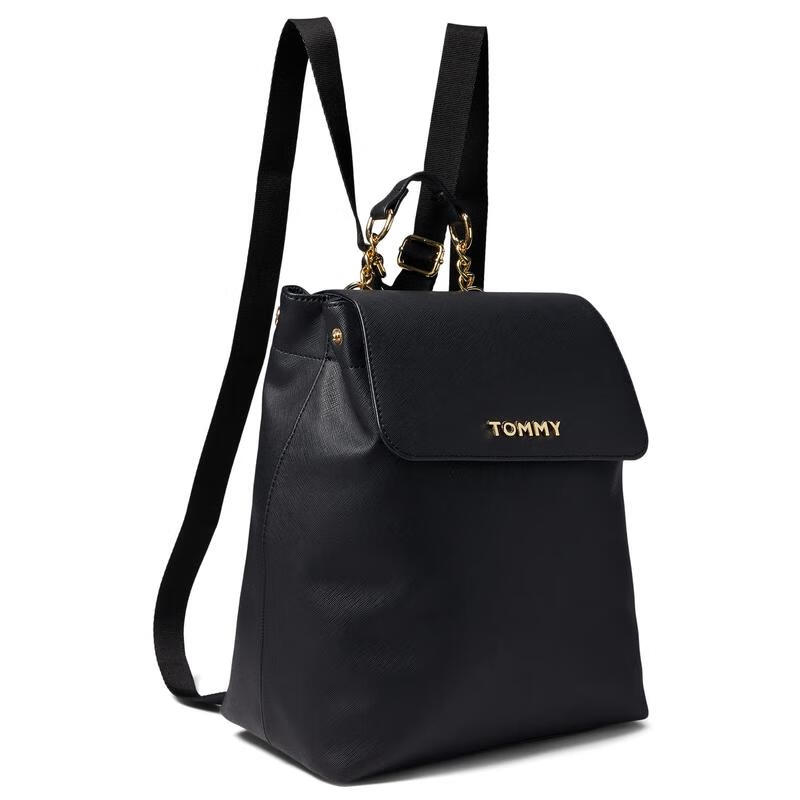 汤米希尔费格(tommy hilfiger)舒适流行女式双肩包 大容量简约休闲