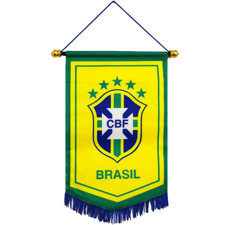 梧珑世界杯国家队葡萄牙阿根廷法国卡塔尔巴西足球队旗酒吧挂旗装饰旗