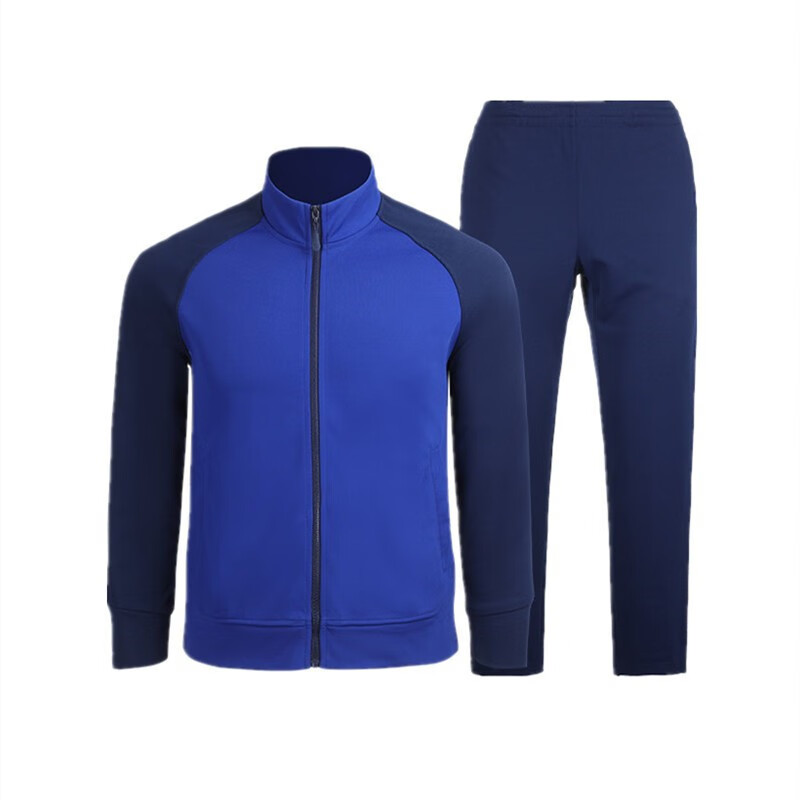 盾郎春秋长袖体能服男女消防救援套装冬季备勤作训服裤子外套 蓝色