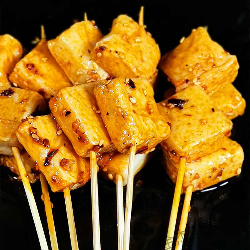 钵钵鸡冷锅红油麻辣摆摊创业肉串食材半成品底料熟食速食商用 鱼豆腐