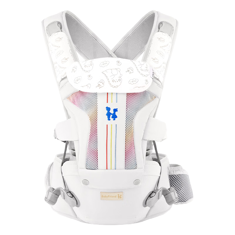 baby friend腰凳嬰兒輕便四季坐凳寶寶背帶多功能前后兩用抱抱托外出抱娃神器