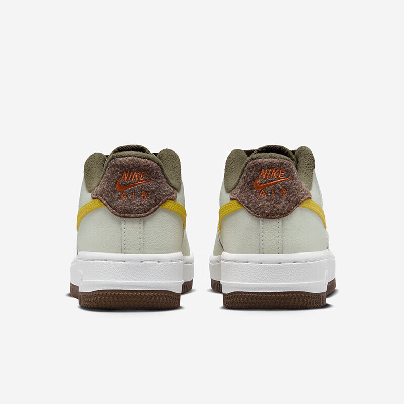 NIKE 耐克男女空军一号休闲板鞋AIR FORCE 1青少年运动滑板鞋 FV3647-171 35.5码