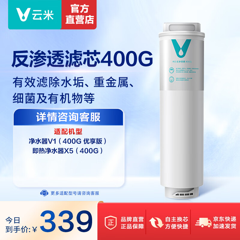 ���ף�VIOMI����ˮ����о���þ�ˮ����оPP��ǰ���û���̿���� RO����͸��о������600G����ʽ/400G C1/V1/V2 3�ŷ���͸��о400G