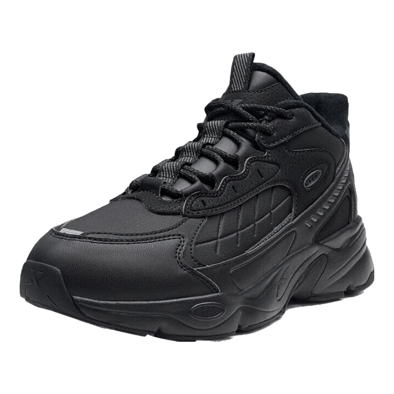 特步女鞋运动休闲老爹鞋冬季保暖防滑耐磨2025新款游牧增高休闲鞋子女