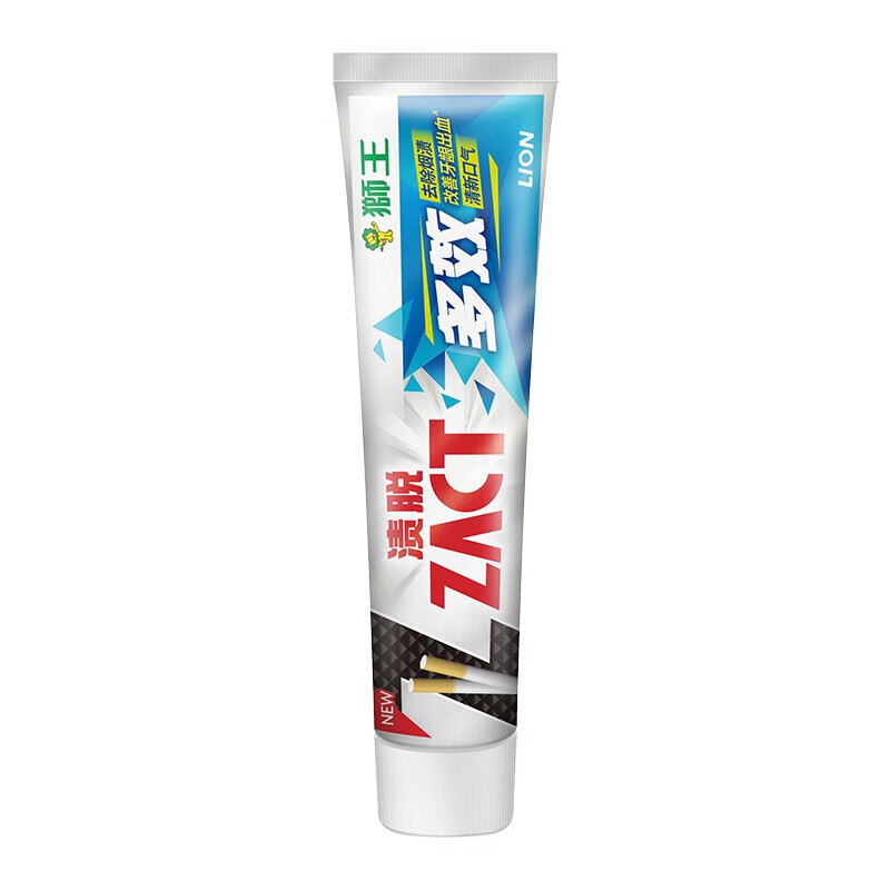 狮王(Lion)ZACT渍脱多效牙膏 爆款 祛除烟渍茶渍亮白牙齿护龈清新口气 去烟渍多效牙膏150g*3