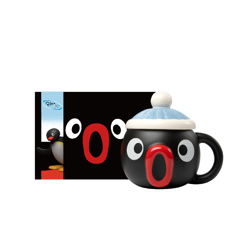 野獸派家居（tbh）Pingu陶瓷馬克杯水杯禮盒裝喝水杯大容量水杯情侶禮物 noot noot