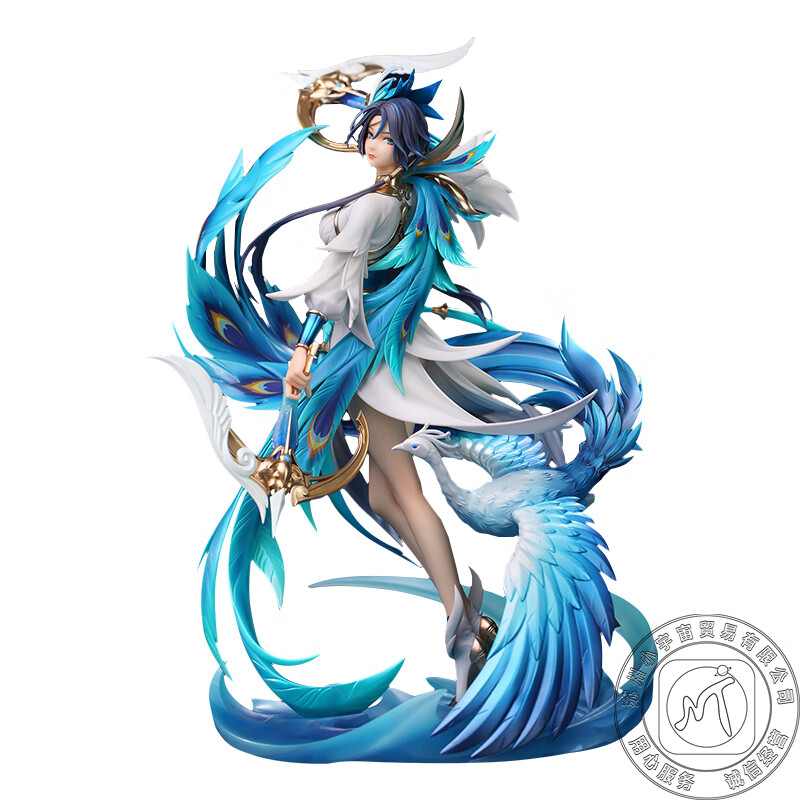 篝火之家王者荣耀官方 myethos 云霓雀翎 虞姬 典藏限定手办模型现货