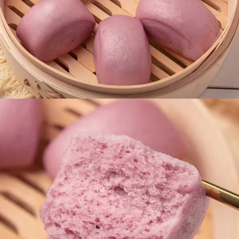 轻即浙江衢州特产开化常山手工老面大馒头南方面食包子馍馍早餐速食