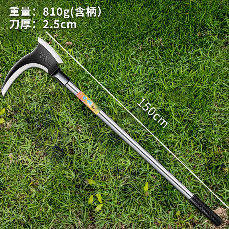 怀音德国进口品质割芦苇刀新款高锰钢双镰刀农用工具多功能户外柴