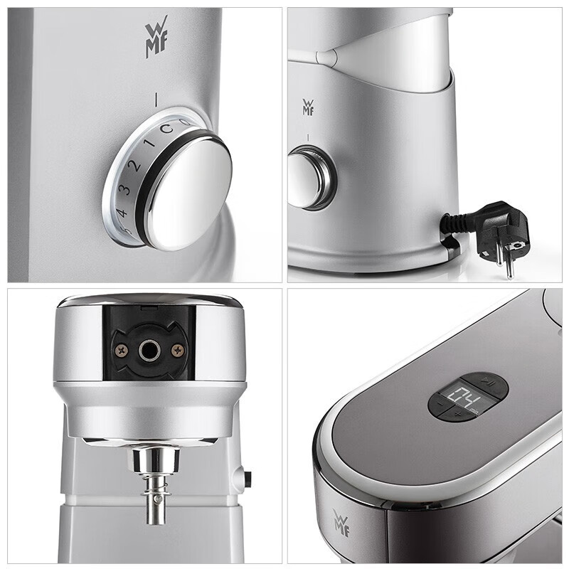 WMF德国福腾宝全自动厨师机小型家用和面揉面多功能搅拌打蛋甜品 WMF-1644厨师机（象牙白）