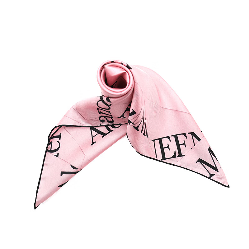 亚历山大麦昆(alexander mcqueen)24春夏新品女士桑蚕丝方丝巾围巾