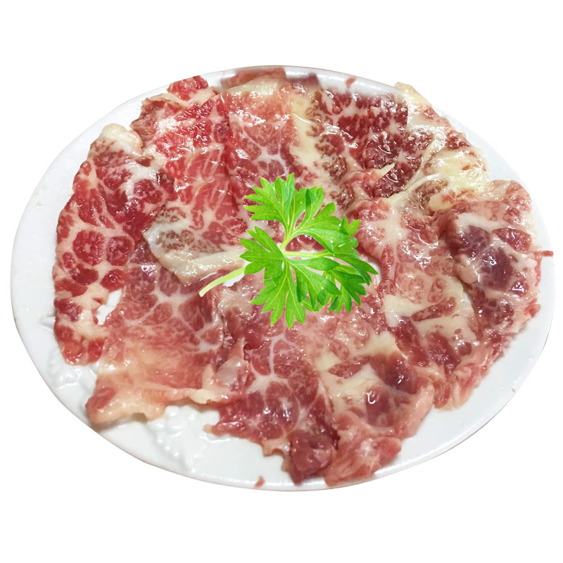 鲁享鲁享潮汕五花趾三花趾嫩牛肉牛腱子雪花吊龙胸口油烧烤火锅食材