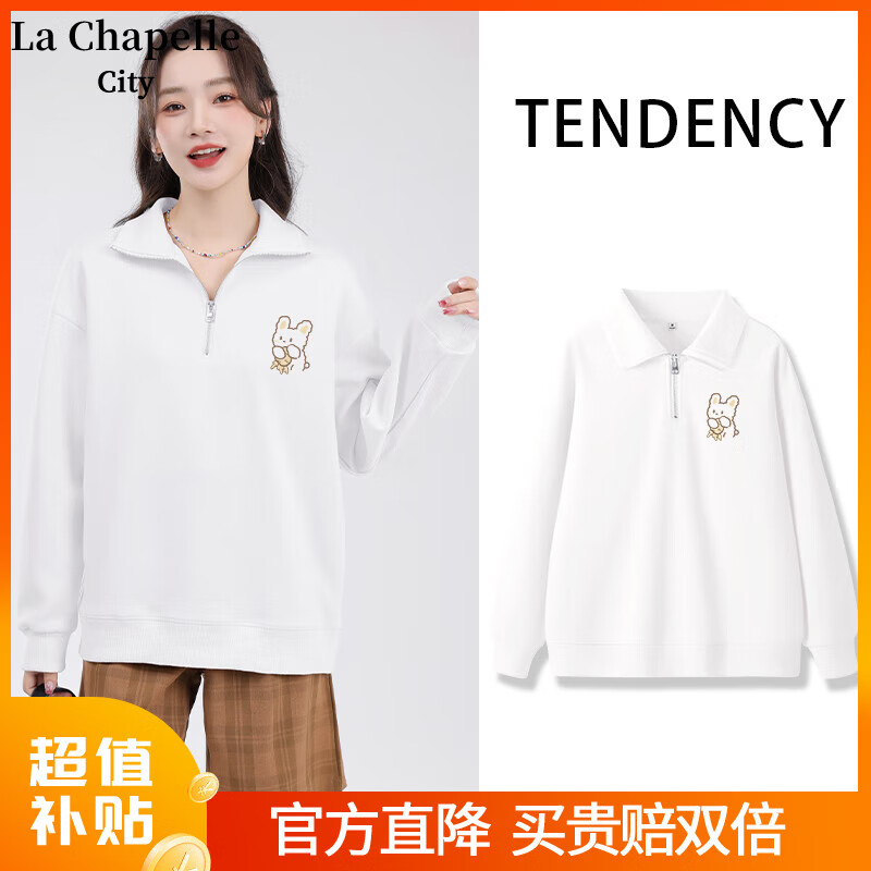 ���ڲ�����La Chapelle City���ı���polo������Ů�ﶬ��2024�¿������������緭����ͷ���� ��-�ܲ���K S������80-95�