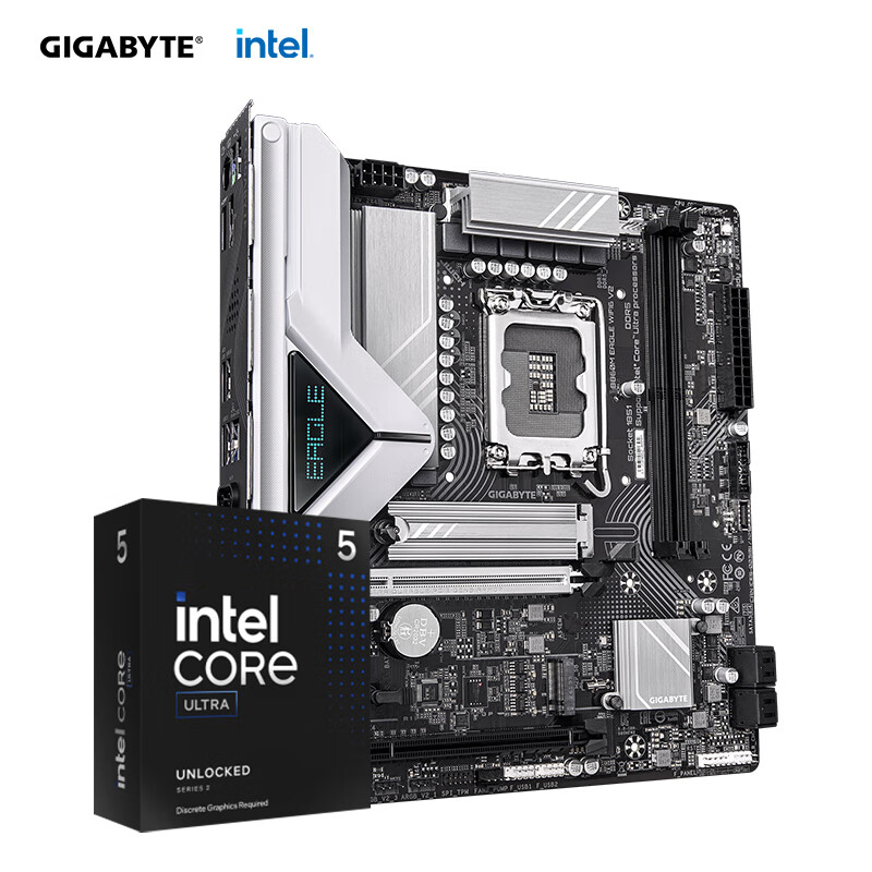 技嘉（GIGABYTE）主板CPU套装B860M EAGLE WIFI6 V2+U5-245K处理器