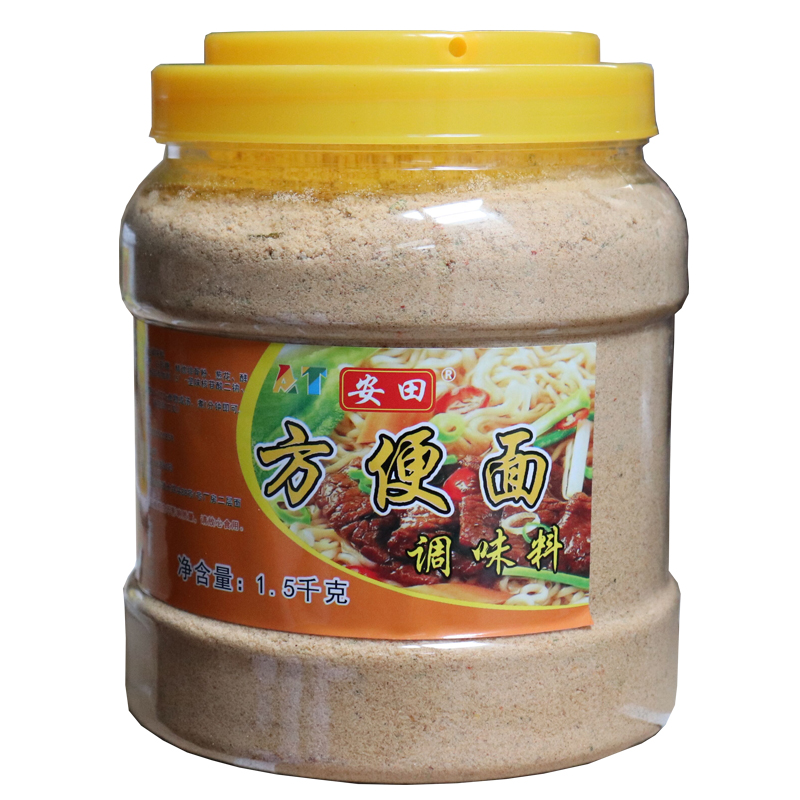 安田方便面调料1.5kg桶装 下面条调料包煮面调料米线调料面条汤料米粉