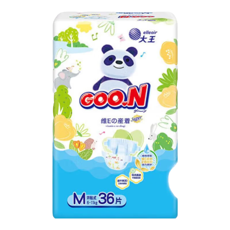 ڲGOO.NάEϵӤֽ ͸ʪ ֽM36Ƭ6-11kg29.9Ԫ