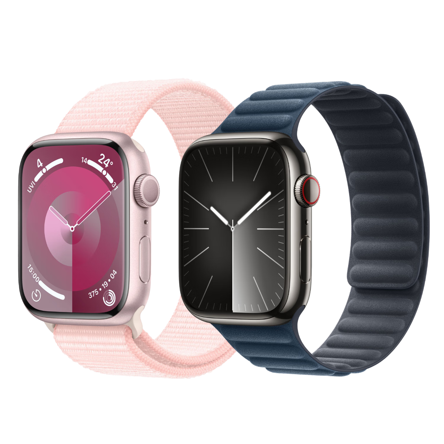 Apple Watch不锈钢Series9/8苹果手表SE2/7代5/6GPS95新蜂窝4G4145mm二手95新 【五代不锈钢蓝宝石镜面】 40/41mm
