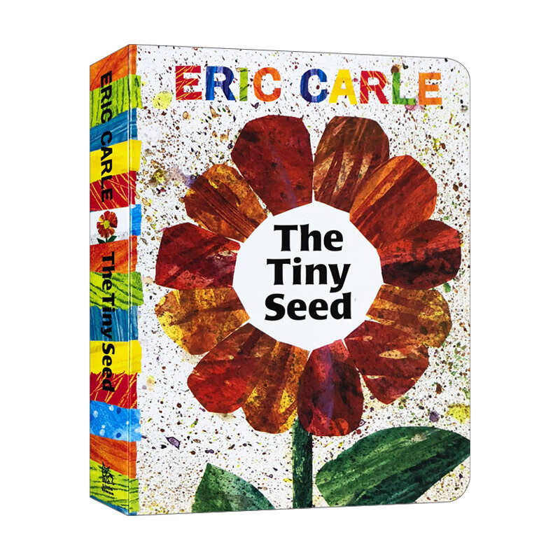 进口原版绘本 the tiny seed 小种子 纸板书 eric carle艾瑞卡尔爷爷