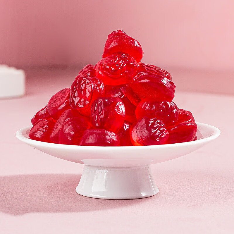 鲸生故事山楂鸡内金软糖儿童零食 便携独立包装 真实水果成分凝胶软糖 2罐装