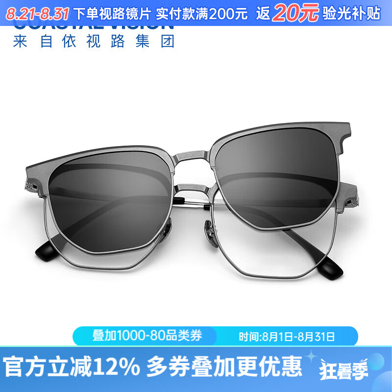 ����·�����۾��п�ƫ��̫��������һ�����ѹ�ѧ���ƾ��ܷ�ǿ��CVF4128 ǹɫ ����+����·Ĥ�·�������Ƭ1.60