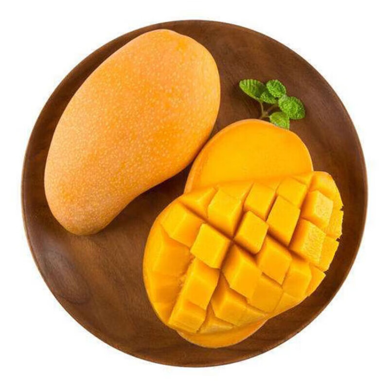 海南金煌芒9斤芒果热带水果现摘甜心黄皮水仙芒整箱 9斤品质装【单果300g+】