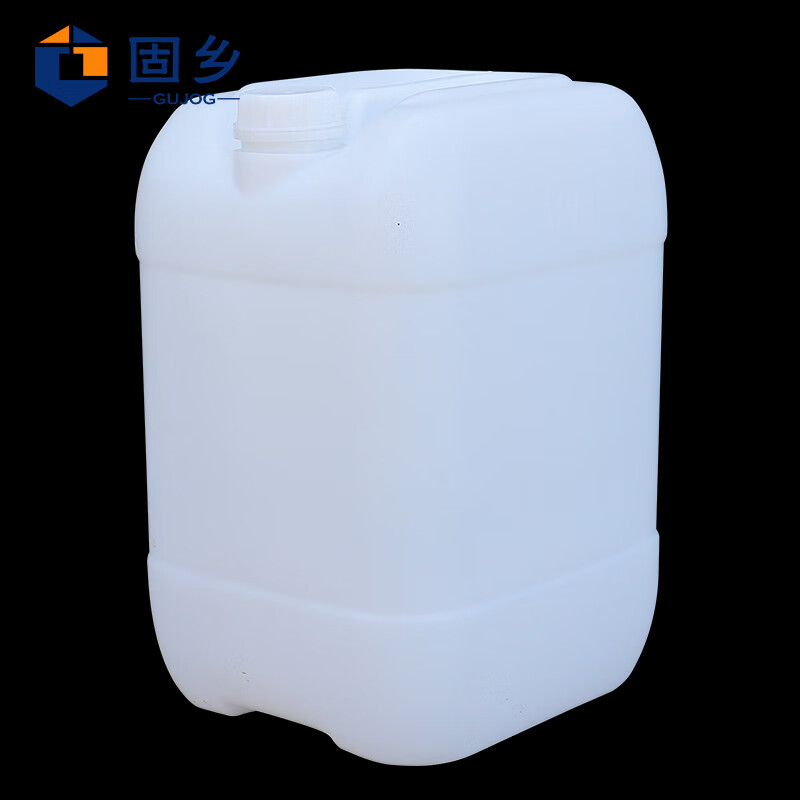 固乡塑料桶 15升水桶 25L方形酒桶 20公斤化工桶5升堆码桶10kg废液桶 【白色30L】