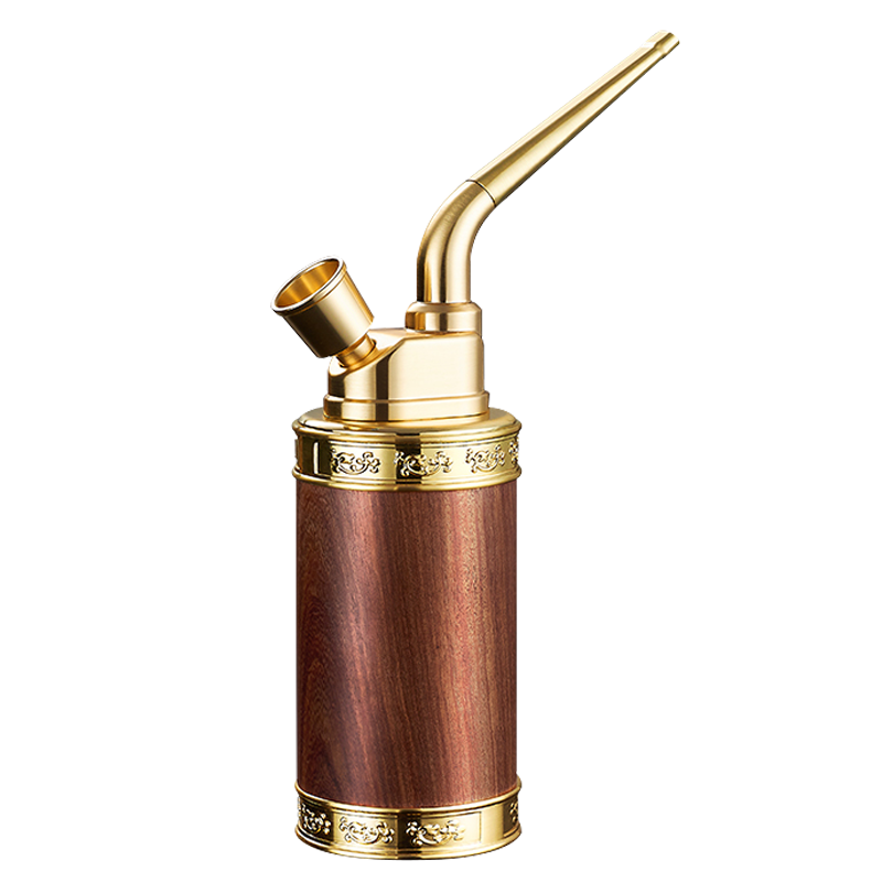 ZOBO正牌水煙壺煙斗紅檀木粗中細四用過濾煙嘴循環(huán)型過濾器男士水煙袋