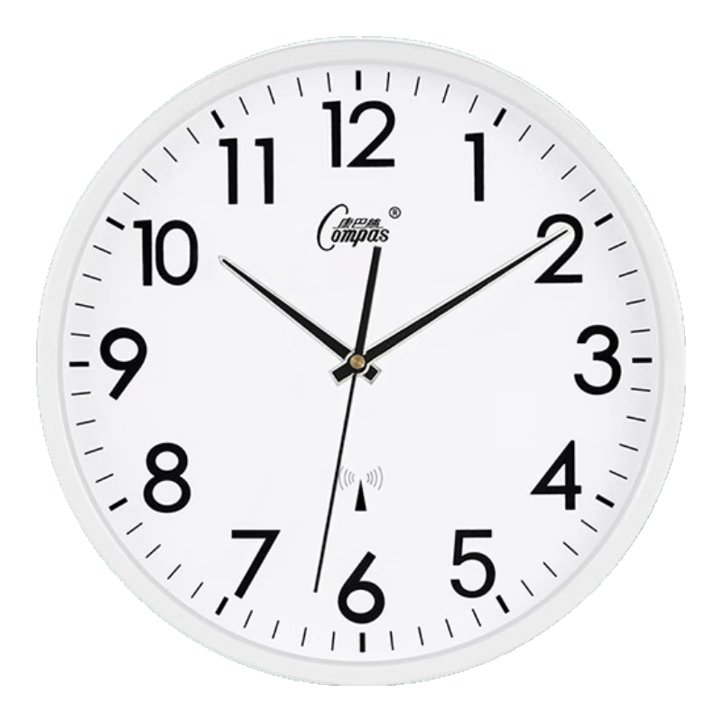 ���ڲ���������˿��Compas�����ӿ���ʱ���ӱ���ǽ�Զ���ʱ�粨�� C6866 ��ɫ30cm  103.7Ԫ(������)