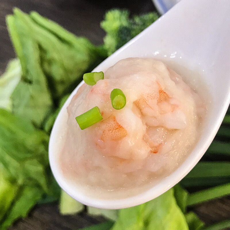 顶吉渔虾滑大颗粒国产虾滑手打虾丸火锅丸子火锅食材健康轻食家用 虾滑100g*9袋