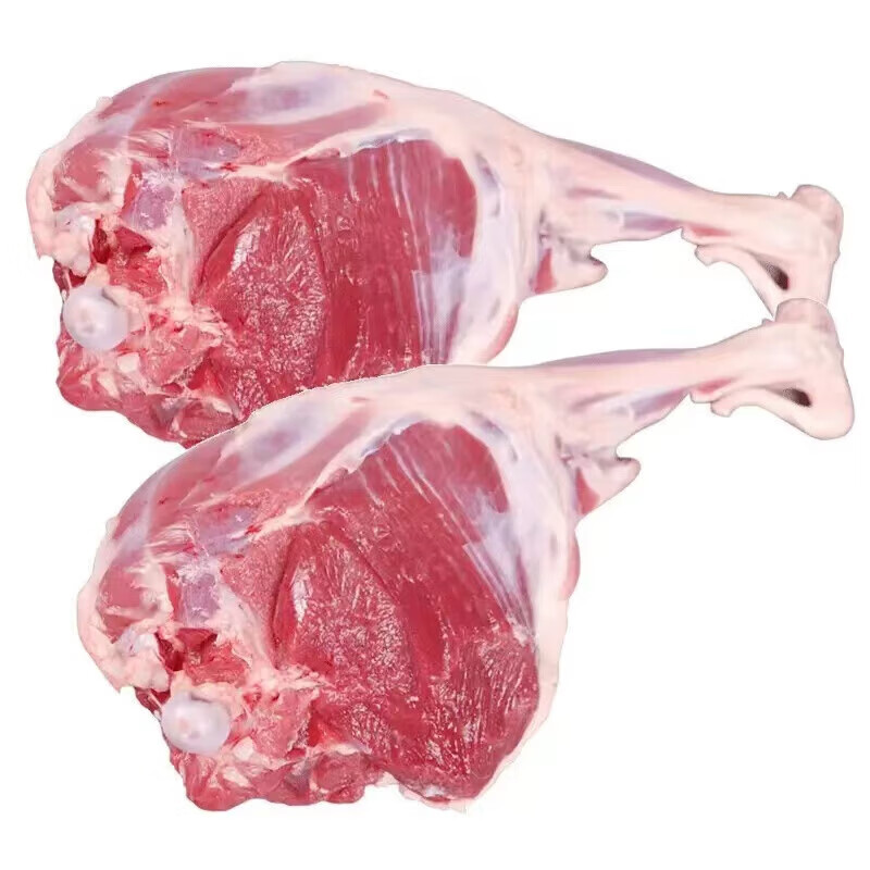 咏华春内蒙古散养苏尼特羊羔羊新鲜宰杀羔羊后腿肉宰杀急冻发货羊腿肉 整只羊后腿15斤（烤羊腿）