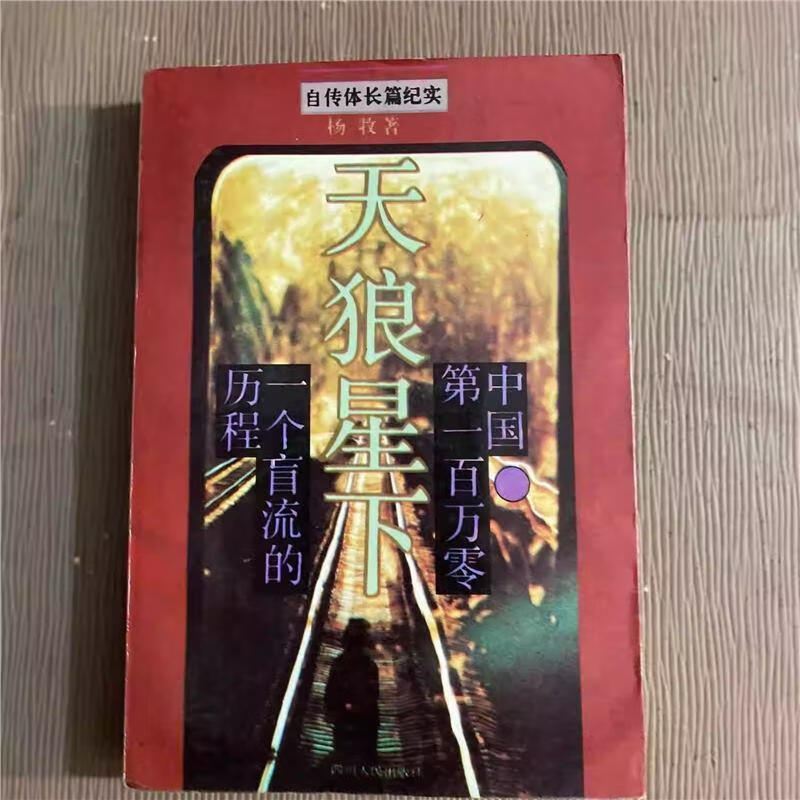 正版旧书正版图书老书旧书 天狼星下:中国百万零一个盲流的历程 杨牧