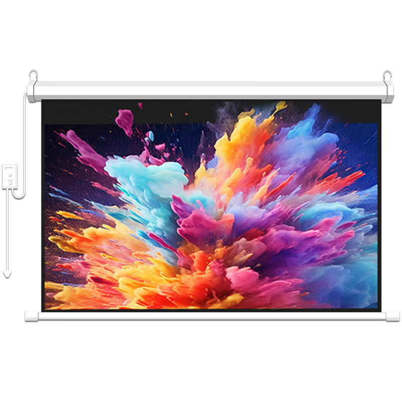 ֪ӰͶӰǼĻ100Ӣ16:9綯ĻңԶ4kͥӰԺ ׼Сװ