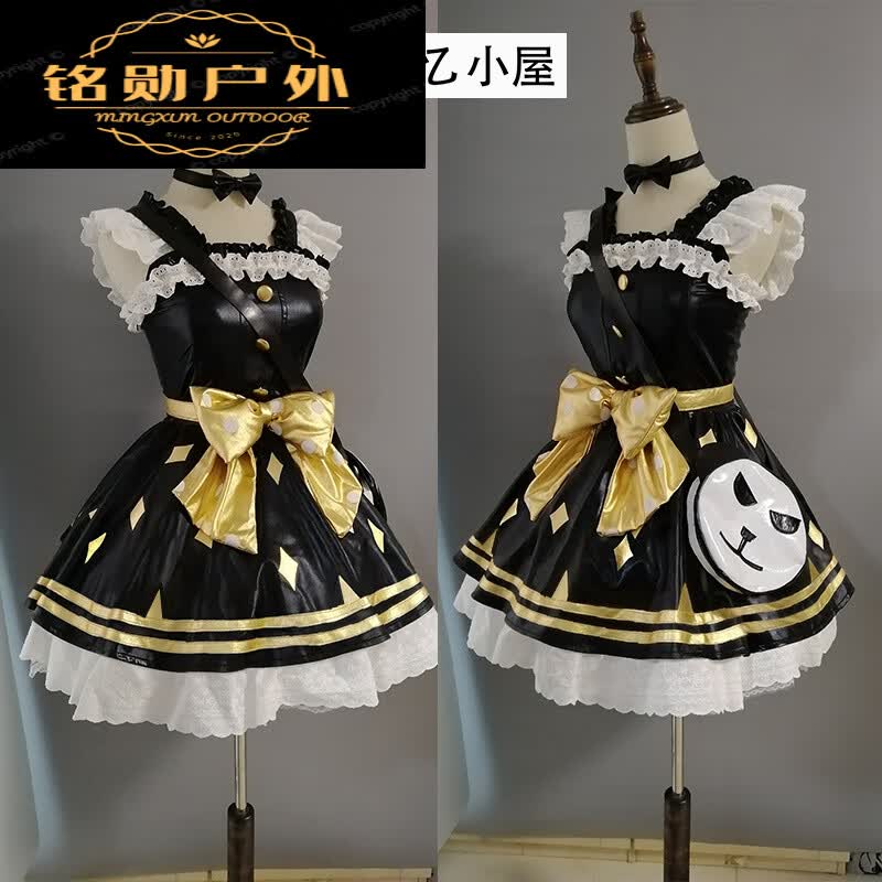 木兰旅*和平精英浪漫波比连衣裙cos吃鸡游戏cospaly服装来图定制 服装