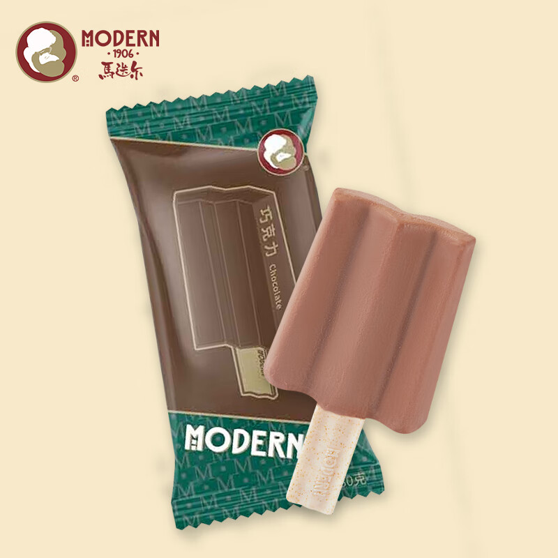 马迭尔(modern)哈尔滨马迭尔巧克力雪糕10支中央大街网红打卡冰淇淋