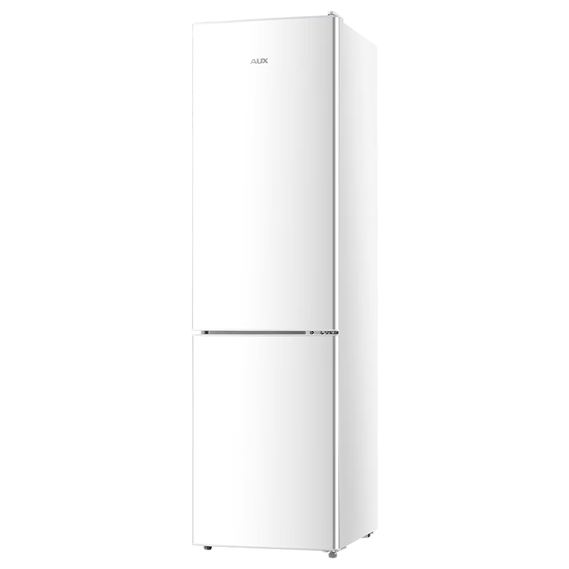 奥克斯150升双开门两门二门养鲜珍珠白冰箱小户型小型家用电冰箱迷你租房办公室节能冰箱BCD-150K187L