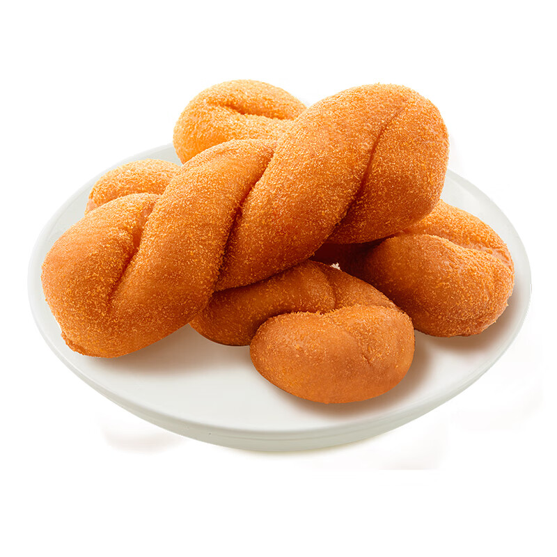 来伊份大麻花面包酸奶味 整箱营养早餐手撕夹心面包代餐点心下午茶零食 大麻花酸奶味糕点600g[约6个]