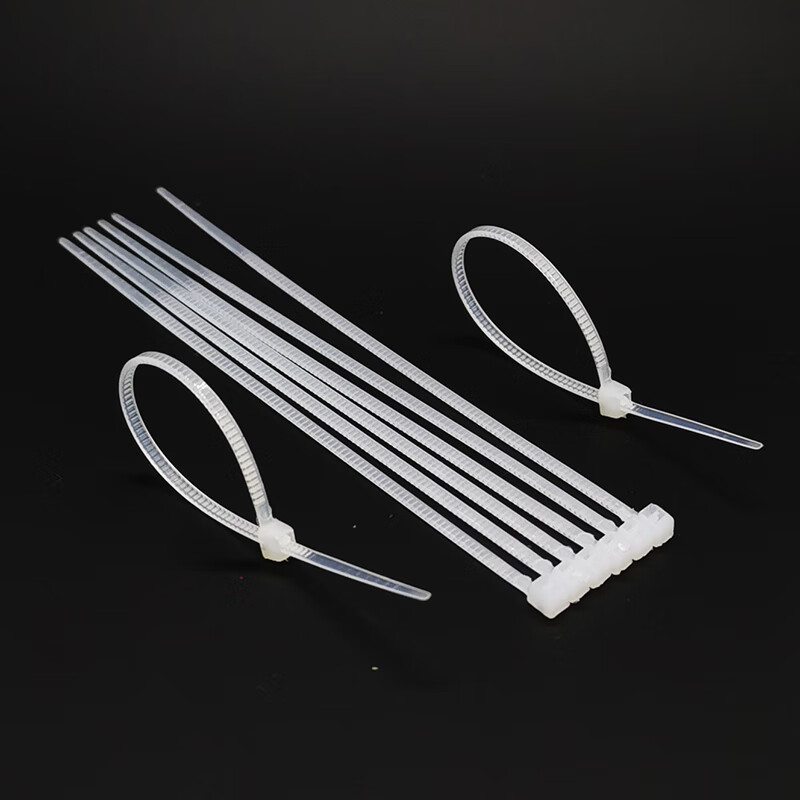 哩嗹啰嗹3*100mm自锁式尼龙线路扎带理线带 1000条 装理线捆扎带扎绳