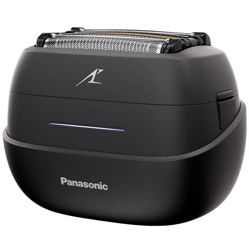松下（Panasonic）【七夕礼物】掌IN系列小方盒电动剃须刀便携款往复式刮胡刀送男士老公生日情人节礼物高档实用CM50 黑色【礼盒款】CM50