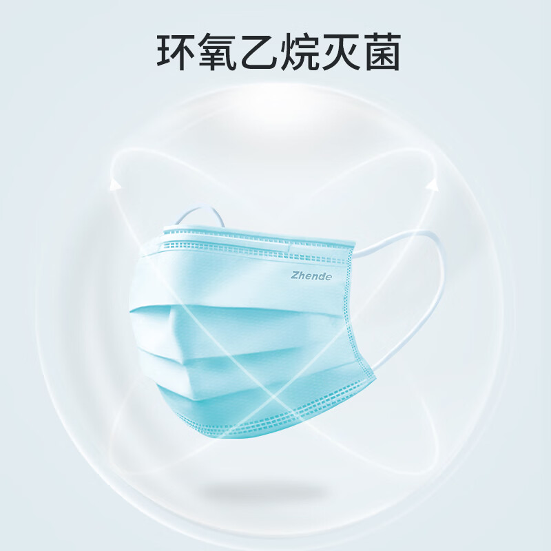 振德医用外科口罩一次性医疗三层灭菌正规成人儿童医生用 成人外科