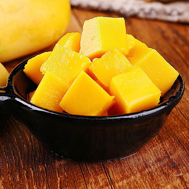 遇见悯农新鲜水果芒果生鲜贵妃芒小台芒送礼佳品热带水果 净重4.5斤【台芒中果65g起】