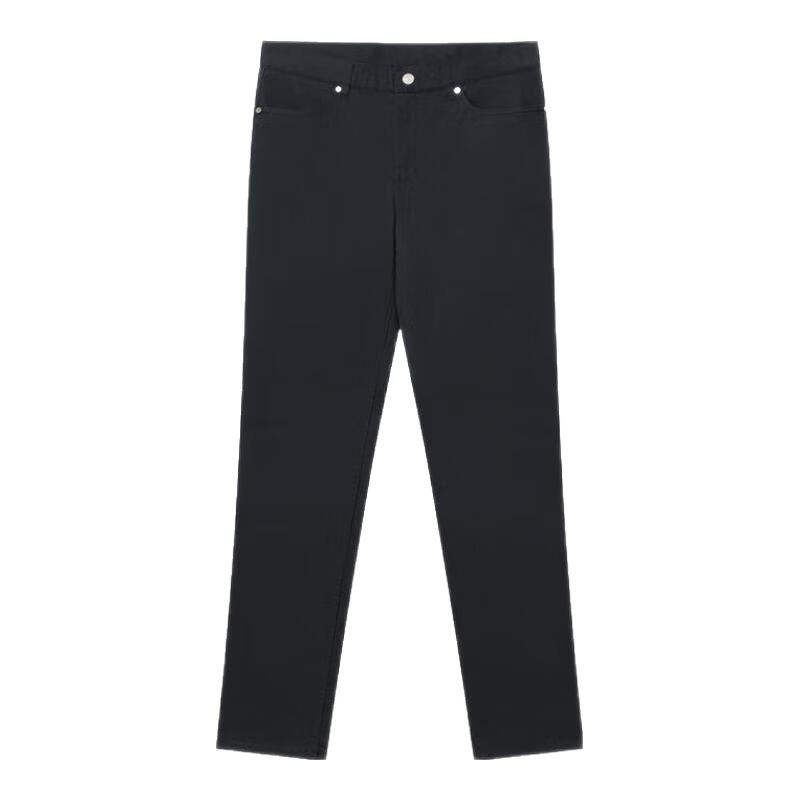 哈吉斯（HAZZYS）男裝 春秋款男褲子【萊卡抗菌】通勤休閑褲男ATDZP0BCF14 深灰色CC 34 （175/82A）