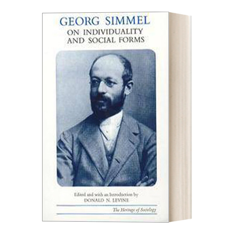 and social forms 格奥尔格·齐美尔谈个性与社会形态社会学 英文版