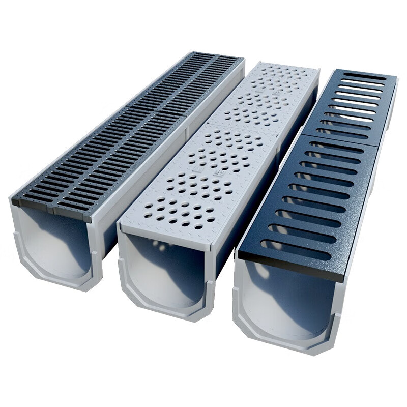 铭汇通可过车成品水沟重型排u型槽马路车库停车场铸铁盖板u型沟槽排水槽 配 球墨铸铁沟盖板(过车款) 100x40x600咪咪