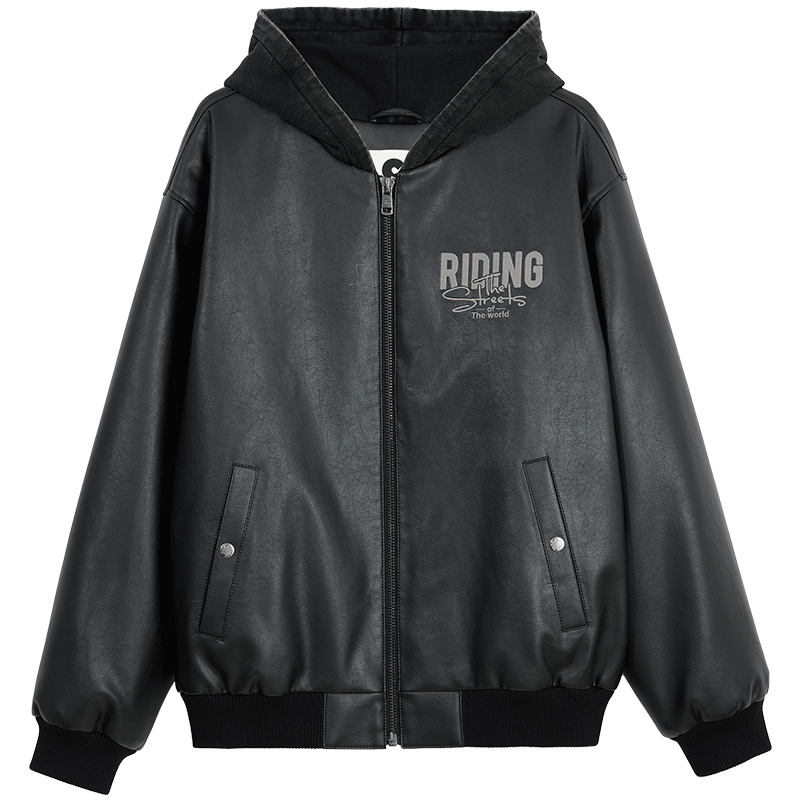 ܿˡ˹JACK&JONES25װﶬʽͷذPUñ޷зƤ¶̿ ɫE40 S 170