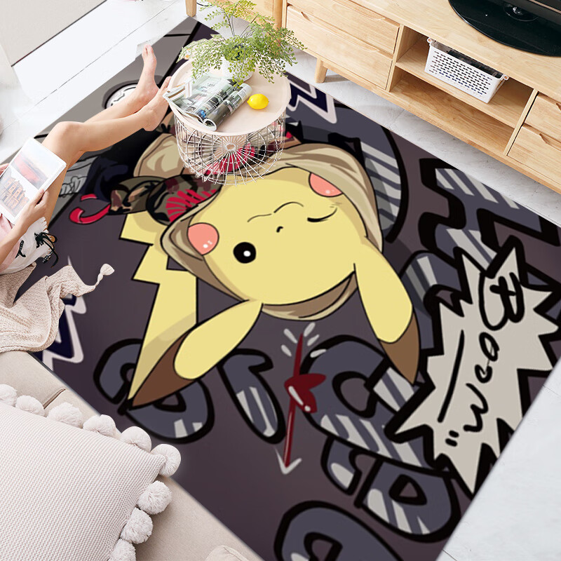 酷酷皮卡丘 80×120cm