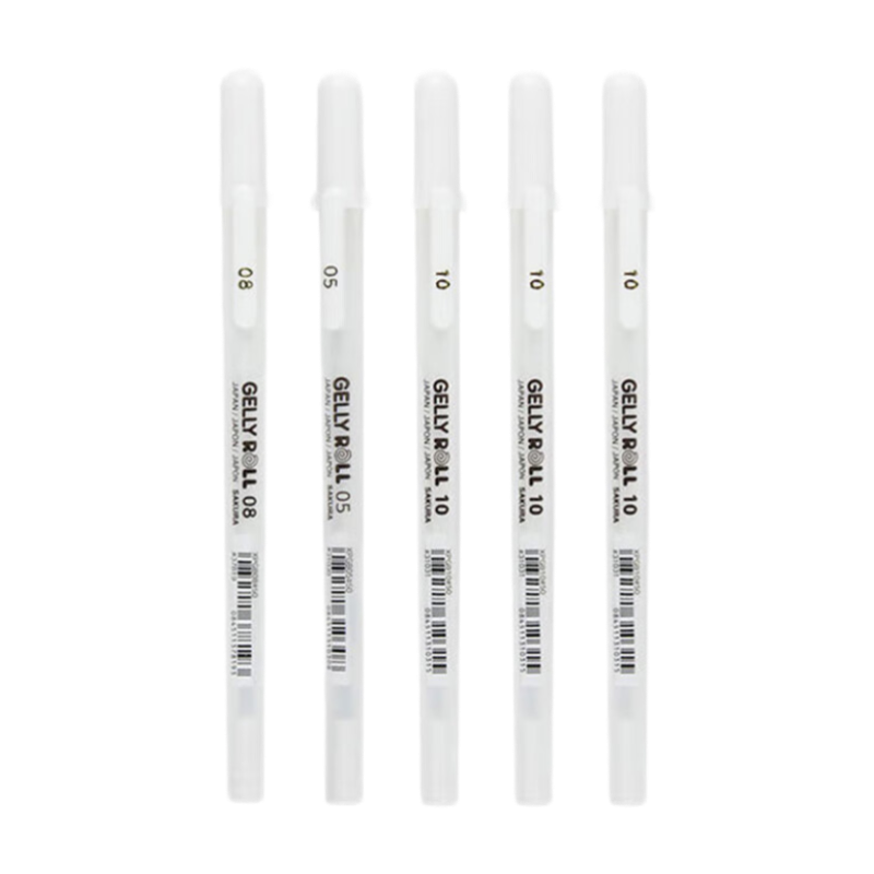 ӣ��(SAKURA)�߹��5֧װ��ɫ ���Աʲ�ɹ�������ֻ�ʶ��ֱʷ����0.3/0.4/0.5���ձ����ڡ�