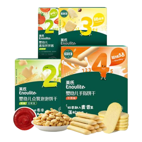 ���ڲ�����Ӣ�� Ӥ�׶���ʳ ĥ�����ޱ�����Ũ�߸�ţ��СС��ͷ 4����