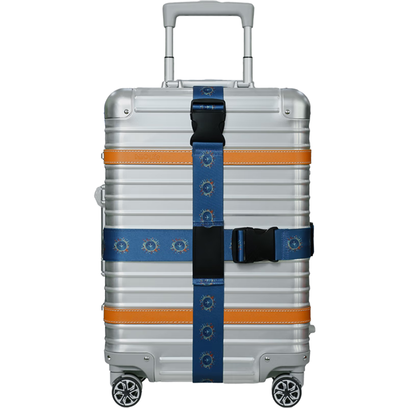 班哲尼十字打包带行李拉杆箱捆绑带出国安全固定托运旅游保护束紧加固带