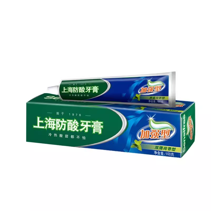 上海上海防酸加强型牙膏 100g