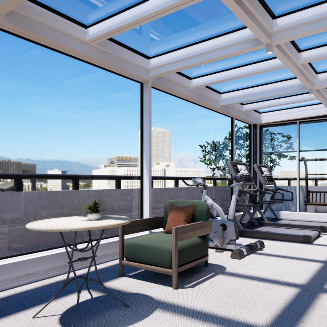 威卢克斯四季阳光房空间改造隔音隔热模块化智慧地下采光井斜屋顶天窗